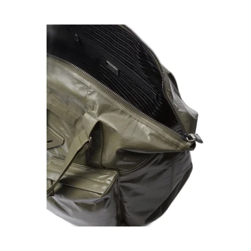 Leather travel bag