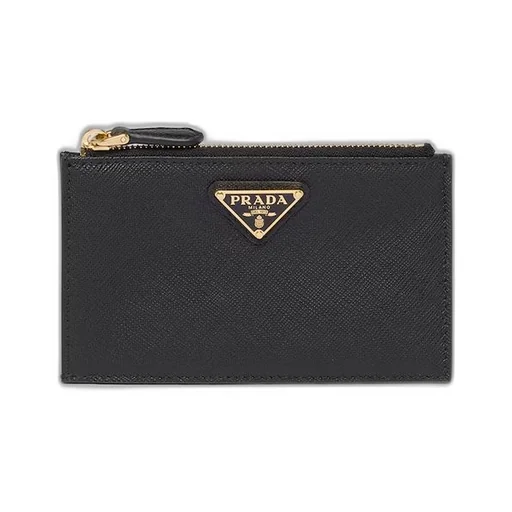Saffiano leather card holder
