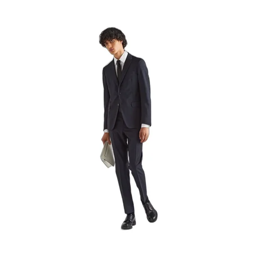 Single Breasted Wool And Mohair Suit