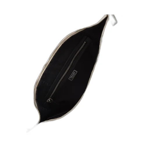 Large leather Prada Triangle bag