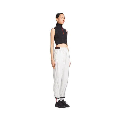 Light Re-Nylon wide-leg pants
