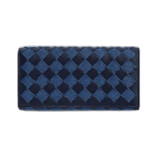 Intrecciato Large Flap Wallet