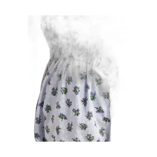 Printed cotton Bermudas
