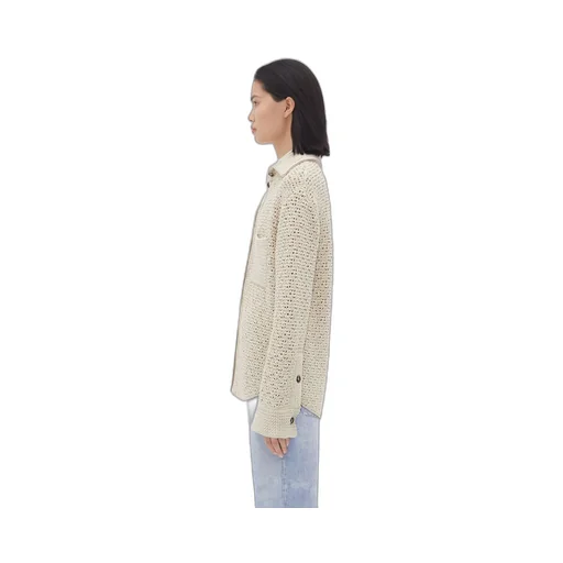 Cotton Crochet Shirt