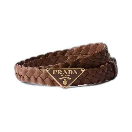 Nappa leather belt