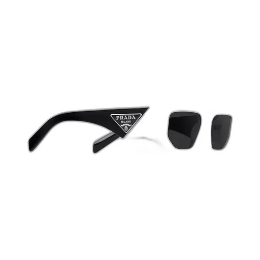 Sunglasses with triangle logo