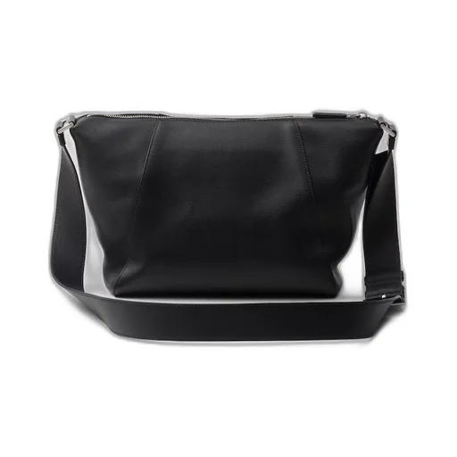 Leather shoulder bag