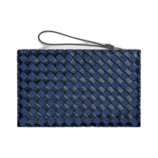 Intrecciato 15 Medium Zipped Pouch