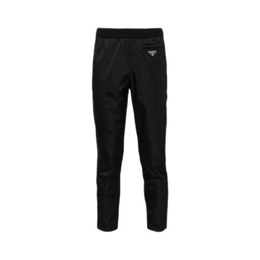 Wool and Re-Nylon Gabardine trousers