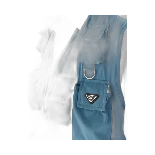 Cotton blend vest