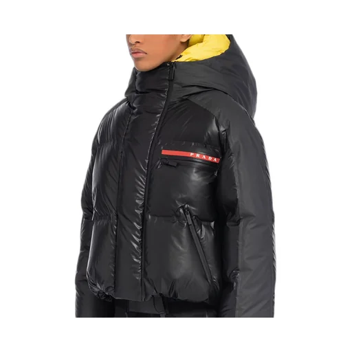 Cropped Light Re-Nylon down jacket