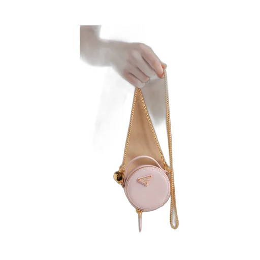 Saffiano leather mini-pouch