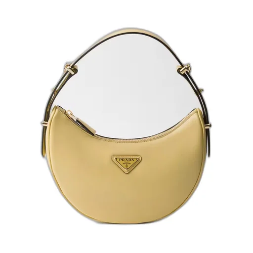 Prada Arqué leather shoulder bag