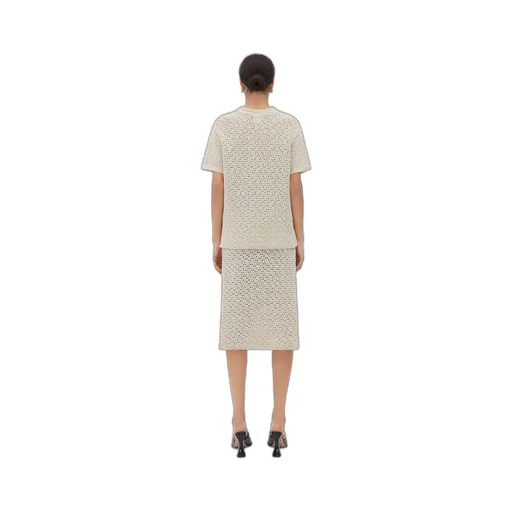 Cotton Crochet T-Shirt