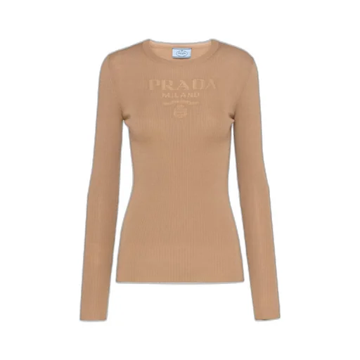Superfine wool crew-neck sweater