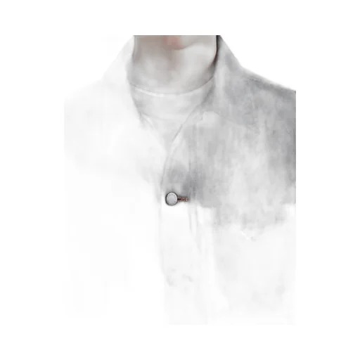 Chambray blouson jacket