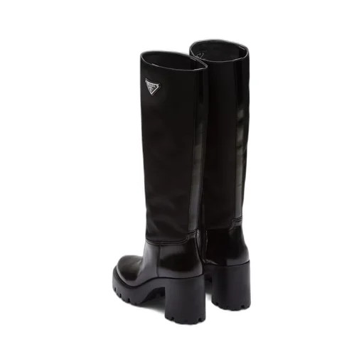 Leather and Re-Nylon boots