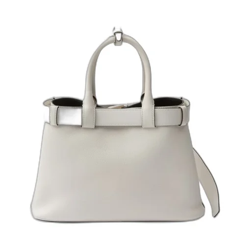 Prada Buckle medium leather handbag with belt