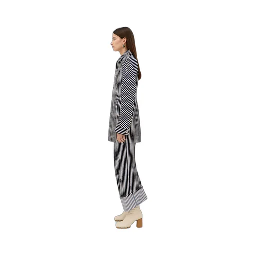 Striped Cotton Drill Jacket