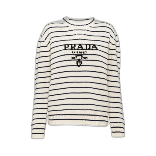 Wool and cashmere crew-neck sweater