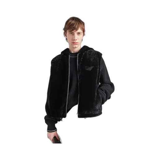 Shearling vest