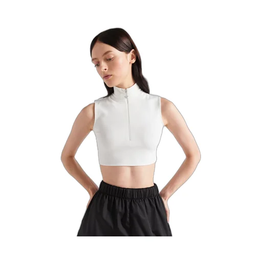 Stretch jersey top