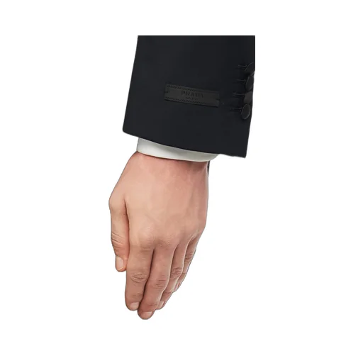 Wool and mohair tuxedo
