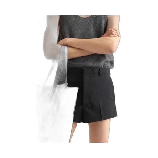 Mohair wool shorts