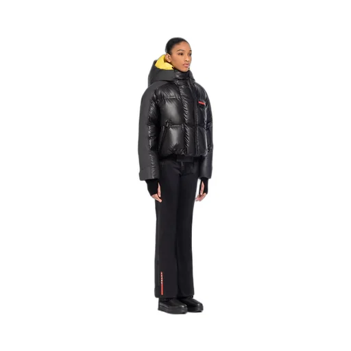 Cropped Light Re-Nylon down jacket