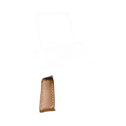 Re-Nylon and leather duffel bag
