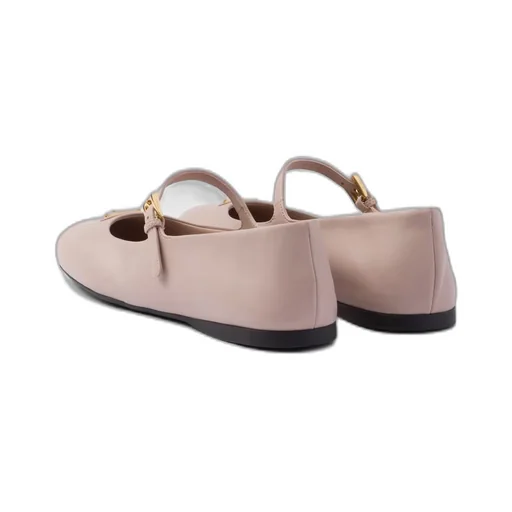Nappa leather ballerinas
