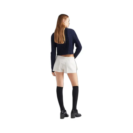 Cotton crew-neck sweater