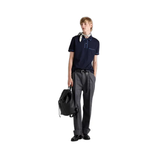 Cotton polo shirt