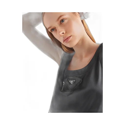 Re-Nylon mini-dress