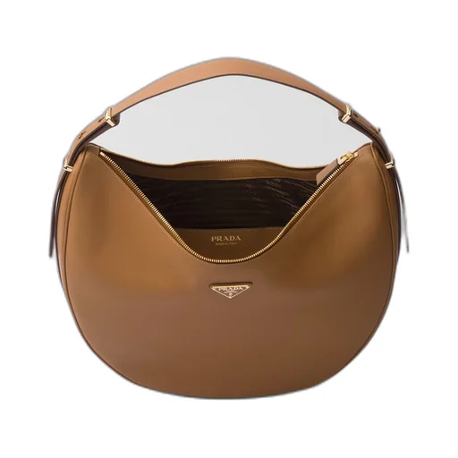 Prada Arqué large leather shoulder bag