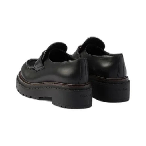 Leather loafers