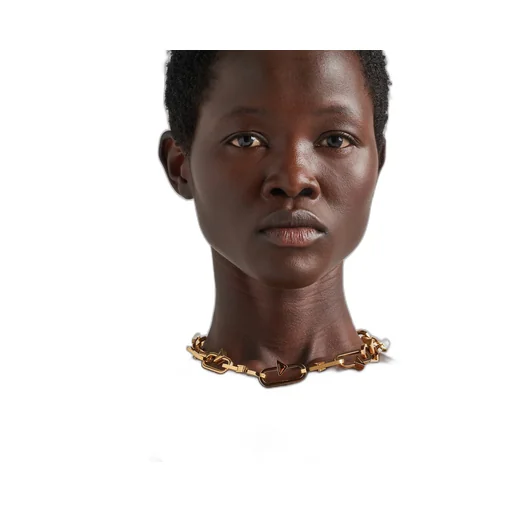 Metal necklace