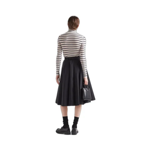 Superfine wool turtleneck sweater