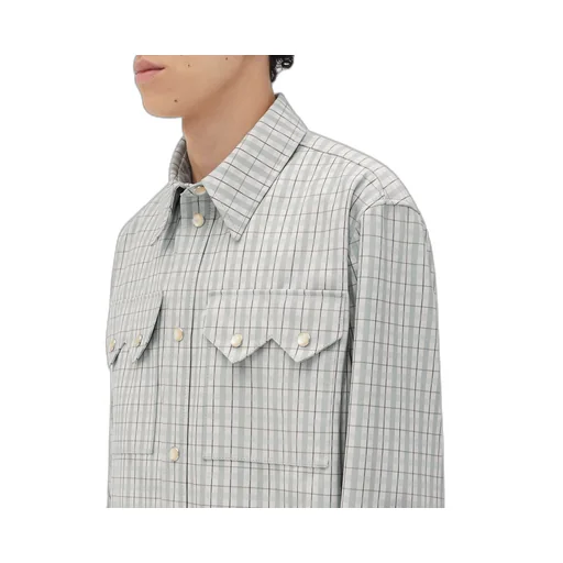 Printed Leather Shirt