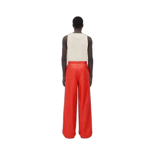 Leather Sailor Trousers