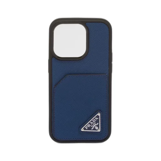 Saffiano leather cover for the iPhone 14 Pro