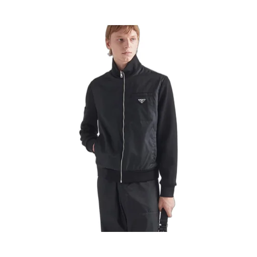 Sweatshirt with Re-Nylon details