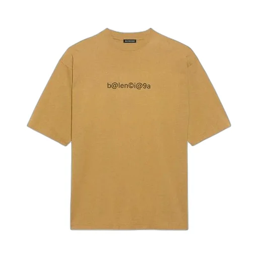 Round Neck Alphabet Printing T-Shirt