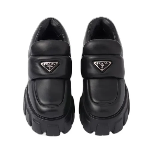 Soft padded nappa leather loafers