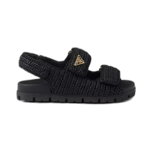 Crochet sandals