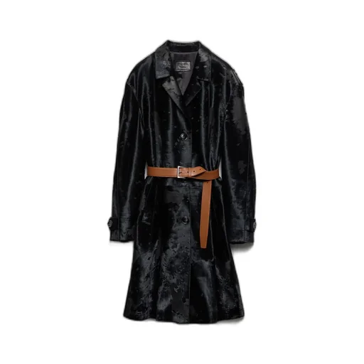Leather coat