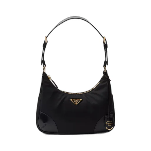 Prada Re-Edition 2005 Re-Nylon and brushed leather shoulder bag