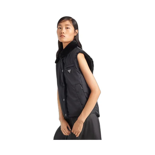 Shearling vest