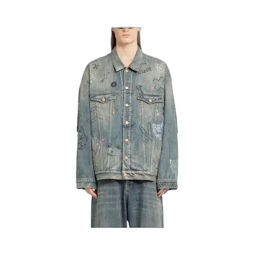 Graffiti Denim Jacket