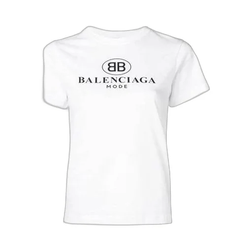 Mode Logo Print Slim Fit T-Shirt
